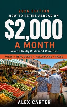 Cover of How to Retire Abroad on $2,000 a Month by Alex Carter